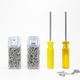 Image for article titled These Smiley Face Screws Are Wildly Impractical But Utterly Adorable